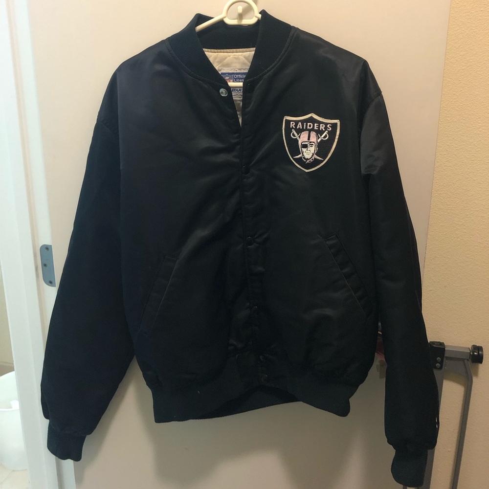 Vintage 90s Raiders Starter jacket